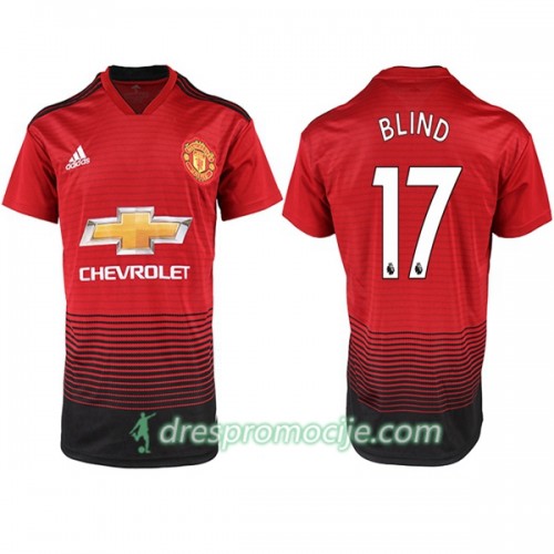 Manchester United Dres BLIND 17 Domaći 2018/19 Kratkih Rukava Manchester United Dres BLIND 17 Domaći 2018/19 Kratkih Rukava